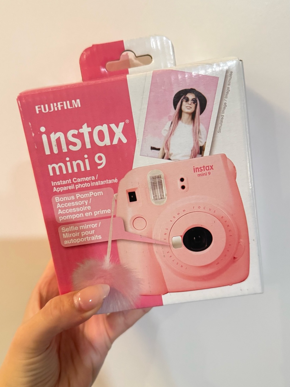 Fujifilm instax mini 9 Instant Camera - Pink